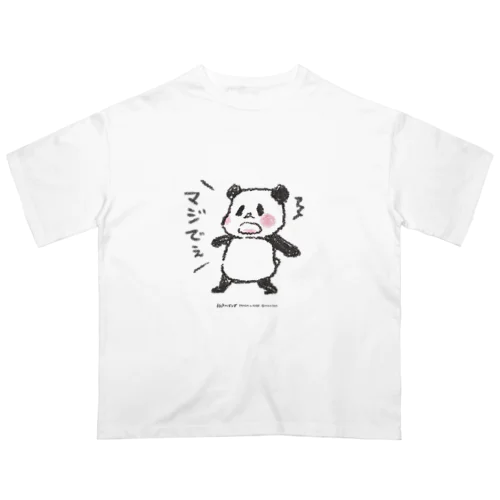 神戸のパンダ／マジでぇ！ オーバーサイズTシャツ