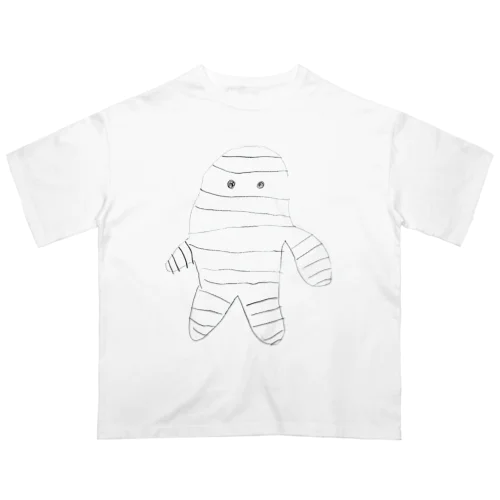 ミイラ男（5歳児作） オーバーサイズTシャツ