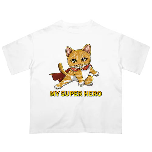 MY SUPER HERO オーバーサイズTシャツ