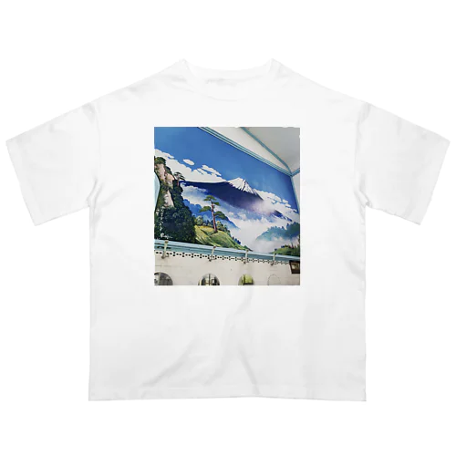 雲翠泉 富士山 Oversized T-Shirt