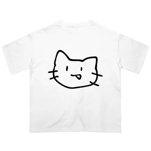 謎猫 オーバーサイズTシャツ