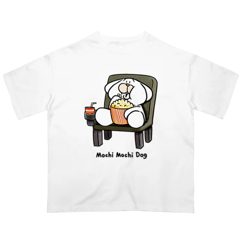 もちもちドッグ ポップコーン編 Oversized T-Shirt