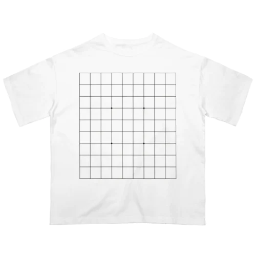 将棋盤デザイン♪ オーバーサイズTシャツ