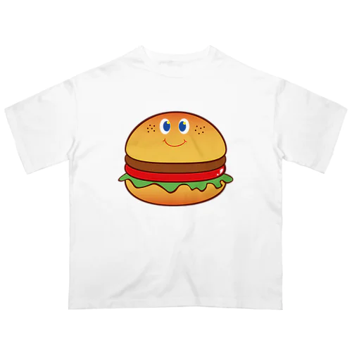 ニコニコバーガー オーバーサイズTシャツ