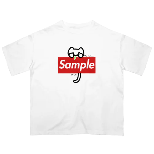 Sample(サマペエにゃ) Oversized T-Shirt