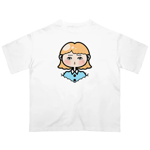 上目遣いちゃん Oversized T-Shirt