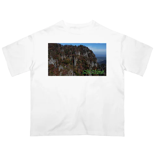 妙義山 オーバーサイズTシャツ