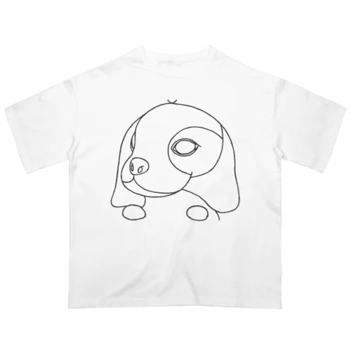 現代アートいっくん Oversized T-Shirt