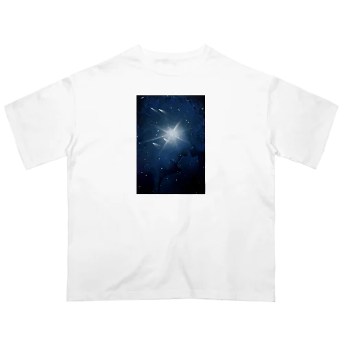 宇宙ネコ オーバーサイズTシャツ