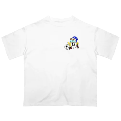 ピアノマン サッカー日本代表 Oversized T-Shirt