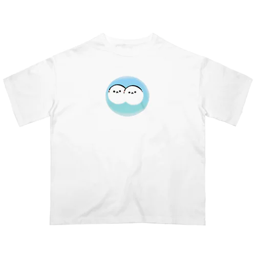 ふたごのシマエナガちゃん オーバーサイズTシャツ