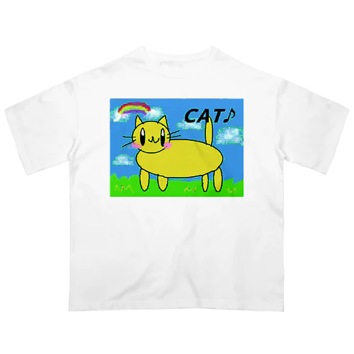 猫 Oversized T-Shirt