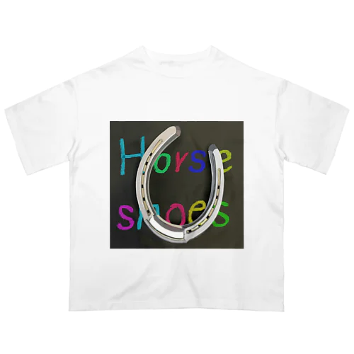 Houseshoes（蹄鉄） Oversized T-Shirt