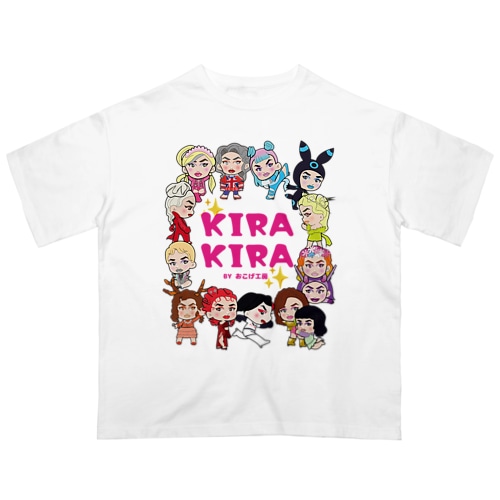 Kira Kira (Kawaii Chibi) Oversized T-Shirt