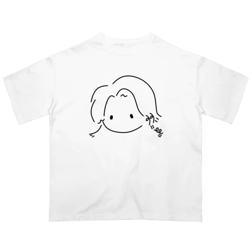 ゆるっとハユ Oversized T-Shirt