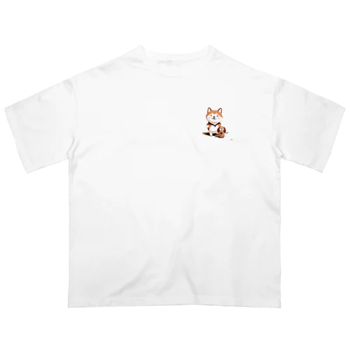 柴丸の散歩 ~旅立ち~ Oversized T-Shirt