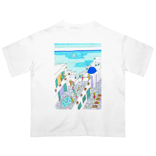 エーゲ海ガールズ Oversized T-Shirt