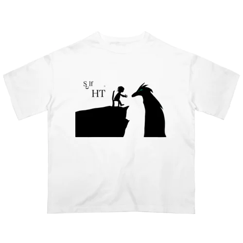 ドラゴンとお前 オーバーサイズTシャツ