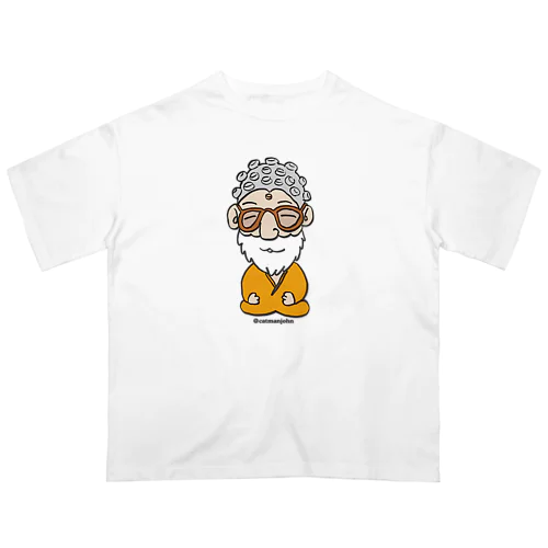 ぶつを（仏男じょん） オーバーサイズTシャツ