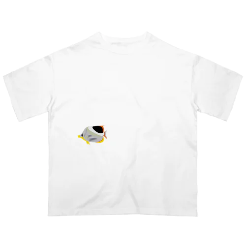 セグロチョウチョウウオ オーバーサイズTシャツ