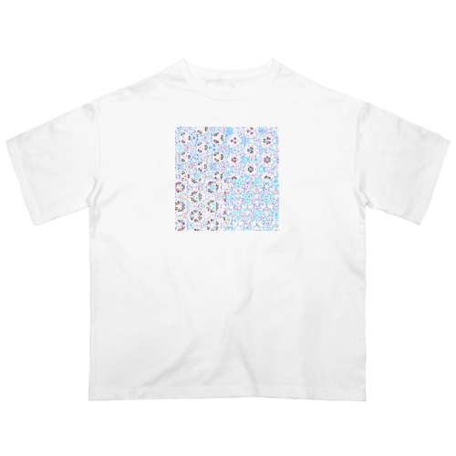 人間椅子はぬくいから好き模様 Oversized T-Shirt