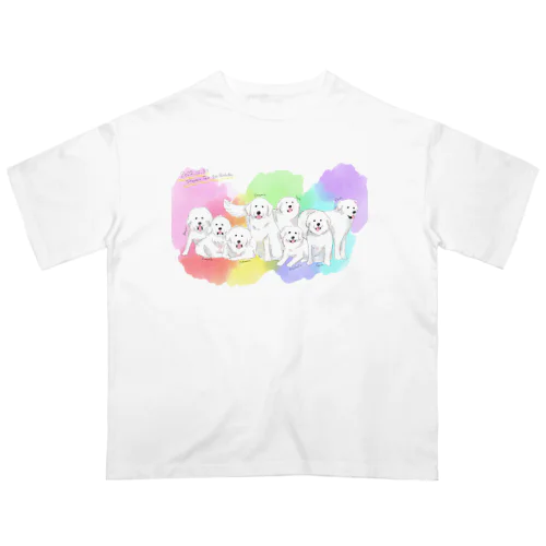 グレートピレニーズのシェイミファミリー Oversized T-Shirt
