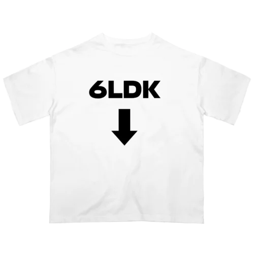 腹筋6LDK オーバーサイズTシャツ