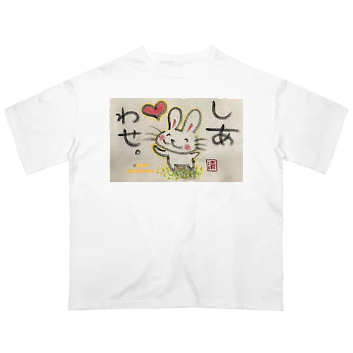 しあわせうさぎちゃん オーバーサイズTシャツ