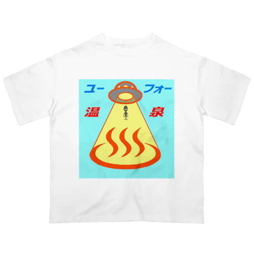 湯～フォ～温泉 オーバーサイズTシャツ