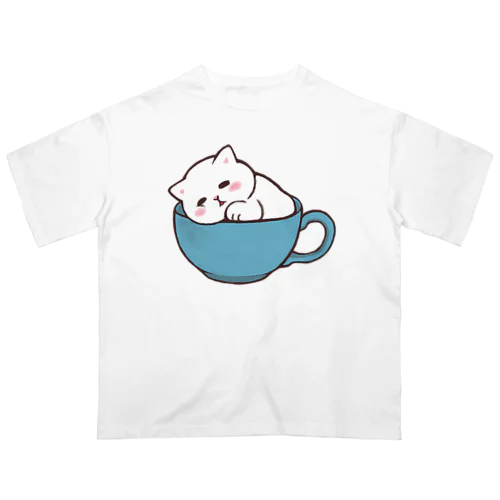 すやすや(ホワイト) オーバーサイズTシャツ