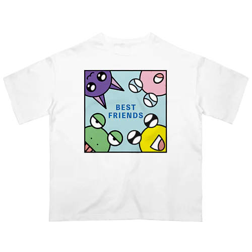 4人はベストフレンズ Oversized T-Shirt