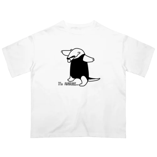 アングリコアリクイ オーバーサイズTシャツ