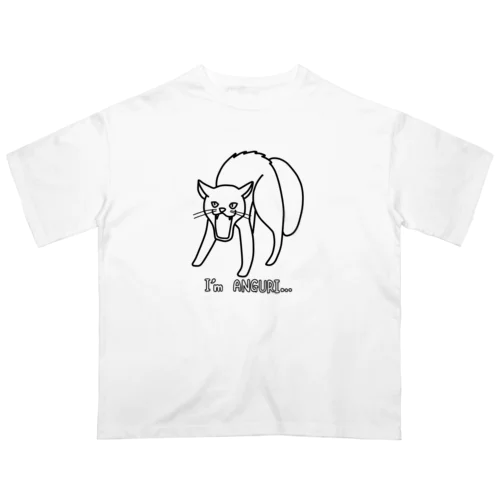 アングリキャット Oversized T-Shirt