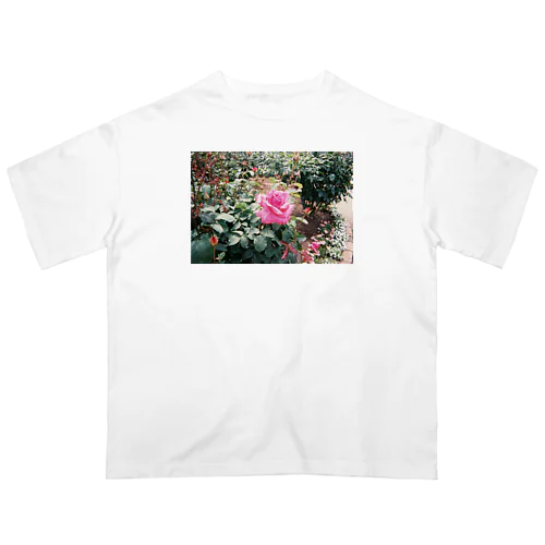 Pink Rose Film オーバーサイズTシャツ