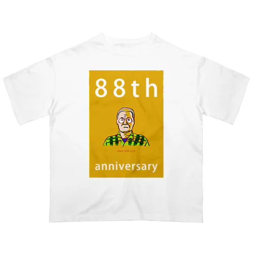 88th anniversary limited item Oversized T-Shirt