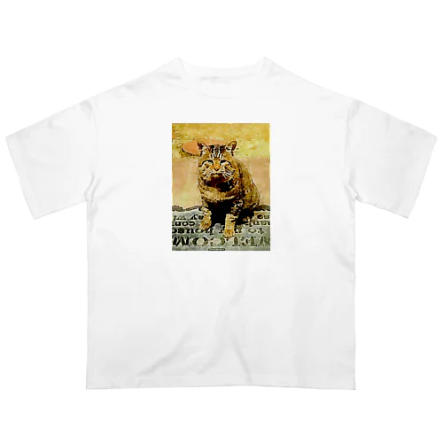 猫のとらじ Oversized T-Shirt