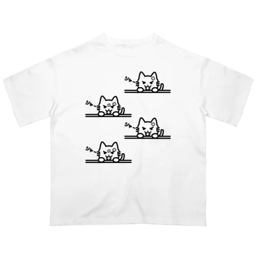 シャーシャー オーバーサイズTシャツ