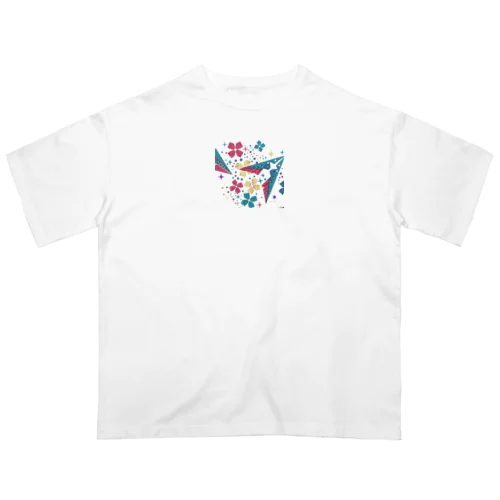 手裏剣花吹雪 Oversized T-Shirt