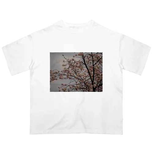 レトロSAKURA オーバーサイズTシャツ