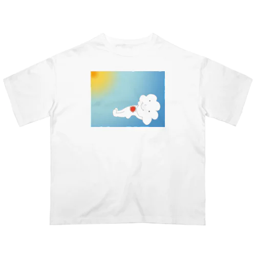 お昼寝もっくん オーバーサイズTシャツ