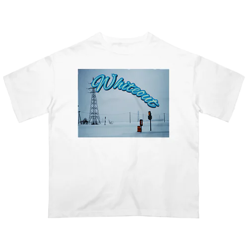 Whiteout ロゴ入り Oversized T-Shirt