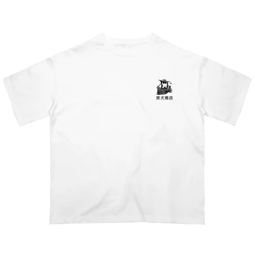 旅犬商店BigシルエットTシャツ Oversized T-Shirt