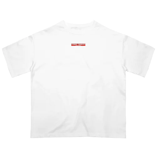 矢野靴店英語版BOXロゴ Oversized T-Shirt