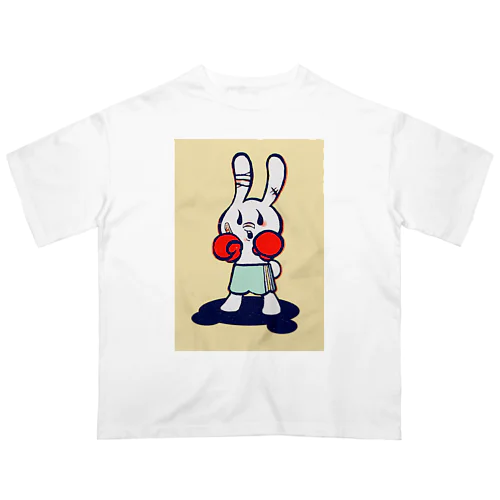 Fighting Rabbit オーバーサイズTシャツ