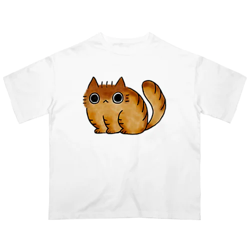 くりーむぱんねこ Oversized T-Shirt