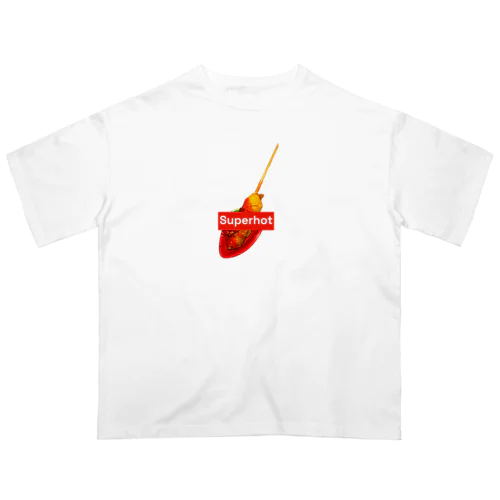 激辛串カツSuperHotグッズ オーバーサイズTシャツ