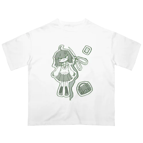 切られるちゃん Oversized T-Shirt