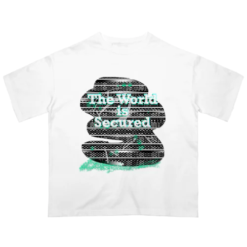 2MeanIronic Series0 The World is Secured not オーバーサイズTシャツ