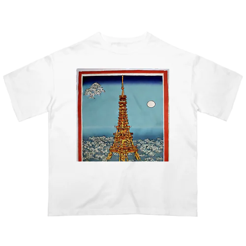 tokyotower7 オーバーサイズTシャツ