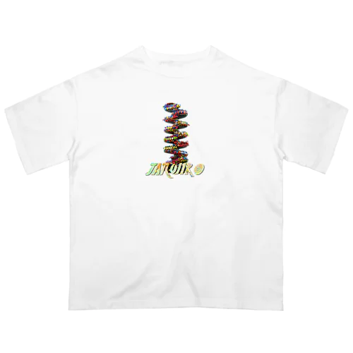 錠菓連鎖 by AI Oversized T-Shirt